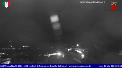 immagine della webcam nei dintorni di Monte Amiata: webcam Castell'Azzara