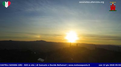 immagine della webcam nei dintorni di Acquapendente: webcam Castell'Azzara