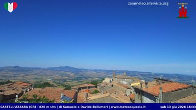 immagine della webcam nei dintorni di Fabro: webcam Castell'Azzara