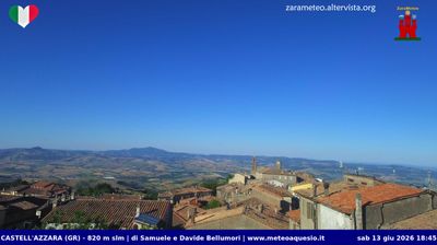 immagine della webcam nei dintorni di Capodimonte: webcam Castell'Azzara