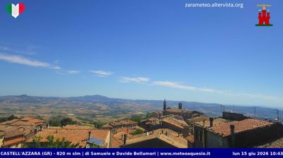 Preview delle webcam di Castell'Azzara