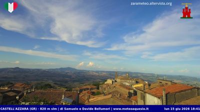 Preview delle webcam di Castell'Azzara