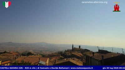 immagine della webcam nei dintorni di Bolsena: webcam Castell'Azzara