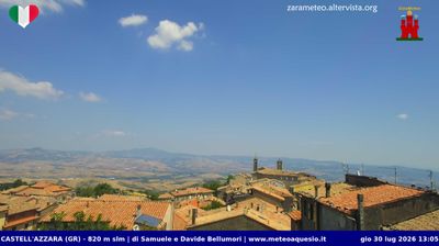 immagine della webcam nei dintorni di Castel Viscardo: webcam Castell'Azzara