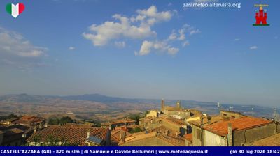 Preview delle webcam di Castell'Azzara