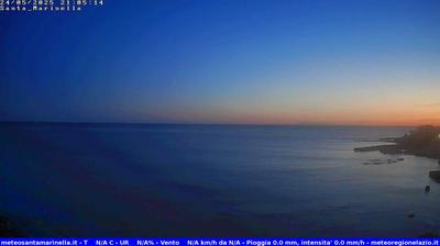 immagine della webcam nei dintorni di Cerveteri: webcam Santa Marinella