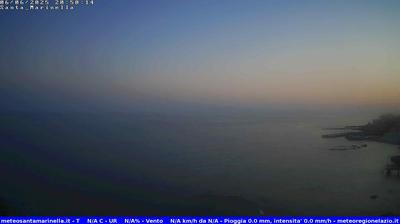immagine della webcam nei dintorni di Civitavecchia: webcam Santa Marinella