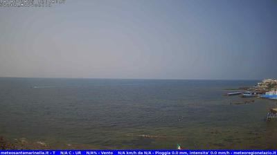 immagine della webcam nei dintorni di Cerveteri: webcam Santa Marinella