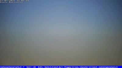 immagine della webcam nei dintorni di Cerveteri: webcam Santa Marinella