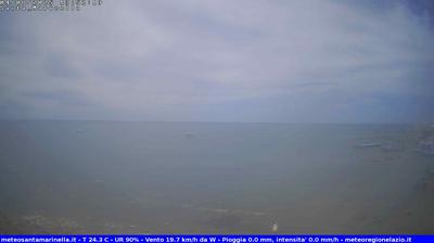 immagine della webcam nei dintorni di Santa Severa: webcam Santa Marinella