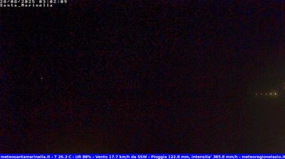immagine della webcam nei dintorni di Vigna di Valle: webcam Santa Marinella