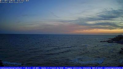 immagine della webcam nei dintorni di Cerveteri: webcam Santa Marinella