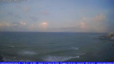 immagine della webcam nei dintorni di Marina di San Nicola: webcam Santa Marinella