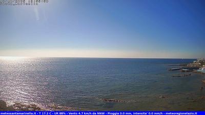 immagine della webcam nei dintorni di Marina di Cerveteri: webcam Santa Marinella