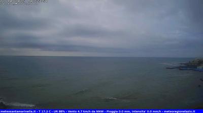 immagine della webcam nei dintorni di Marina di San Nicola: webcam Santa Marinella