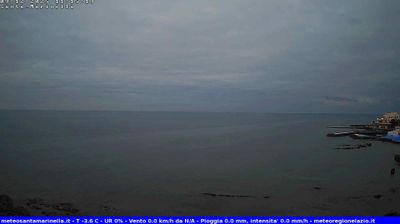 immagine della webcam nei dintorni di Marina di San Nicola: webcam Santa Marinella