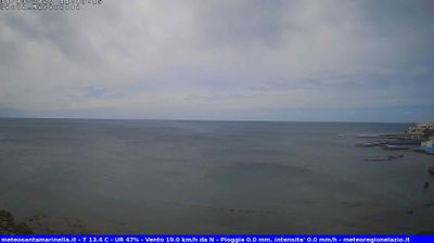 immagine della webcam nei dintorni di Allumiere: webcam Santa Marinella