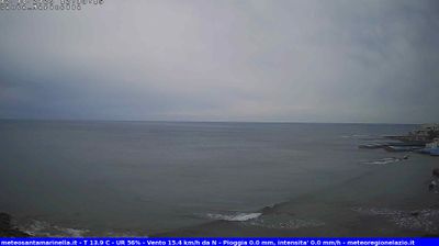 immagine della webcam nei dintorni di Bassano Romano: webcam Santa Marinella