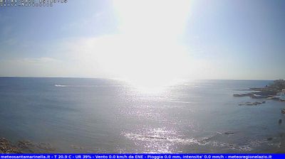 immagine della webcam nei dintorni di Civitavecchia: webcam Santa Marinella