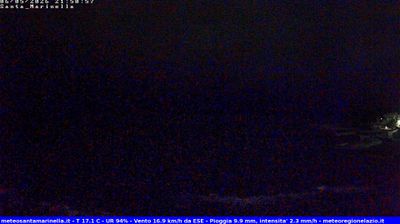immagine della webcam nei dintorni di Bassano Romano: webcam Santa Marinella