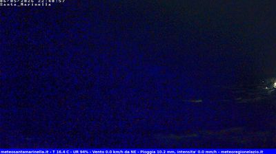 immagine della webcam nei dintorni di Marina di Cerveteri: webcam Santa Marinella