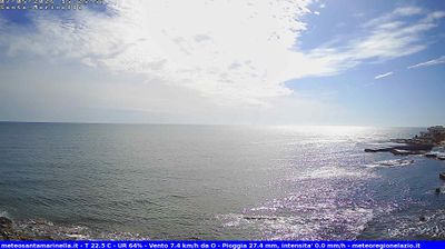 immagine della webcam nei dintorni di Santa Severa: webcam Santa Marinella