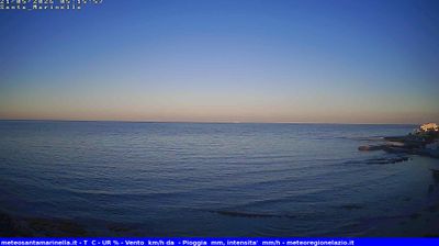 immagine della webcam nei dintorni di Civitavecchia: webcam Santa Marinella
