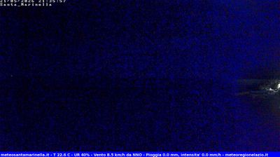 immagine della webcam nei dintorni di Marina di Cerveteri: webcam Santa Marinella