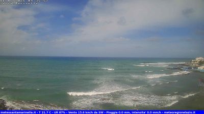 immagine della webcam nei dintorni di Civitavecchia: webcam Santa Marinella