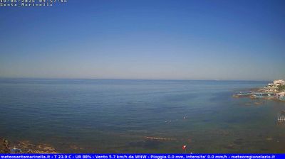 immagine della webcam nei dintorni di Civitavecchia: webcam Santa Marinella