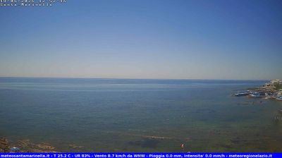 immagine della webcam nei dintorni di Ronciglione: webcam Santa Marinella