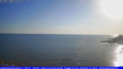 immagine della webcam nei dintorni di Santa Severa: webcam Santa Marinella