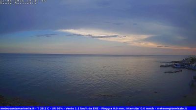 immagine della webcam nei dintorni di Bassano Romano: webcam Santa Marinella