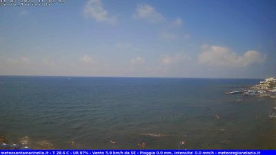 immagine della webcam nei dintorni di Allumiere: webcam Santa Marinella
