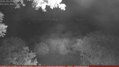 immagine della webcam nei dintorni di Viterbo: webcam Soriano nel Cimino
