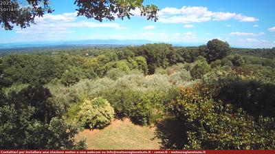 immagine della webcam nei dintorni di Viterbo: webcam Soriano nel Cimino
