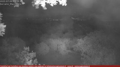 immagine della webcam nei dintorni di Viterbo: webcam Soriano nel Cimino