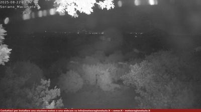immagine della webcam nei dintorni di Viterbo: webcam Soriano nel Cimino