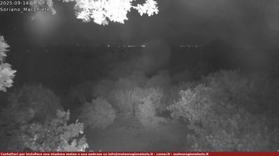 immagine della webcam nei dintorni di Orte: webcam Soriano nel Cimino