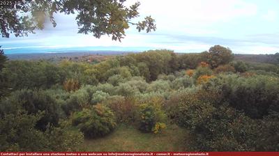 immagine della webcam nei dintorni di Orte: webcam Soriano nel Cimino