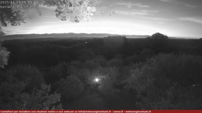 immagine della webcam nei dintorni di Vitorchiano: webcam Soriano nel Cimino