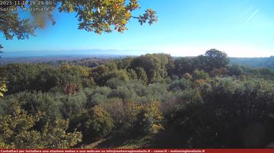 immagine della webcam nei dintorni di Allumiere: webcam Soriano nel Cimino