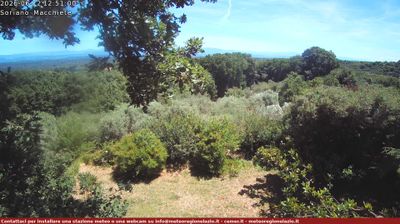 immagine della webcam nei dintorni di Allumiere: webcam Soriano nel Cimino