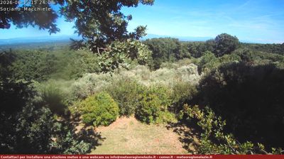 immagine della webcam nei dintorni di Caprarola: webcam Soriano nel Cimino