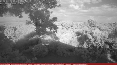 immagine della webcam nei dintorni di Viterbo: webcam Soriano nel Cimino