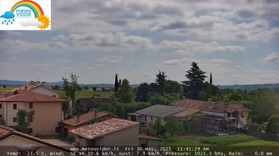 immagine della webcam nei dintorni di San Pietro di Feletto: webcam Vidor