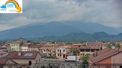 immagine della webcam nei dintorni di Valdobbiadene: webcam Vidor