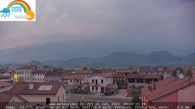 immagine della webcam nei dintorni di San Pietro di Feletto: webcam Vidor