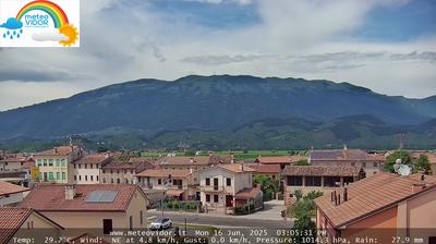 immagine della webcam nei dintorni di Vittorio Veneto: webcam Vidor