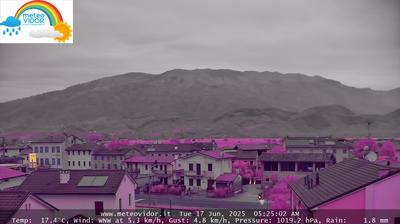 immagine della webcam nei dintorni di Borso del Grappa: webcam Vidor